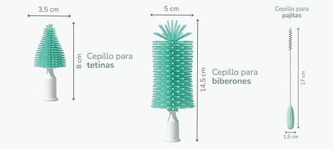 cepillos limpia biberones