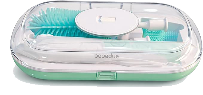 set limpia biberones de viaje