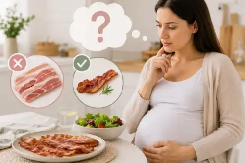 bacon embarazada